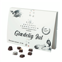 Julekalender Uden Tilsat Sukker Fra Aalborg Chokoladen 240 g - FORUDBESTIL NU